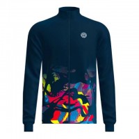 Chaqueta Bidi Badu Wild Arts imprime Azul Oscuro Rojo Mix  Offre - Pas cher